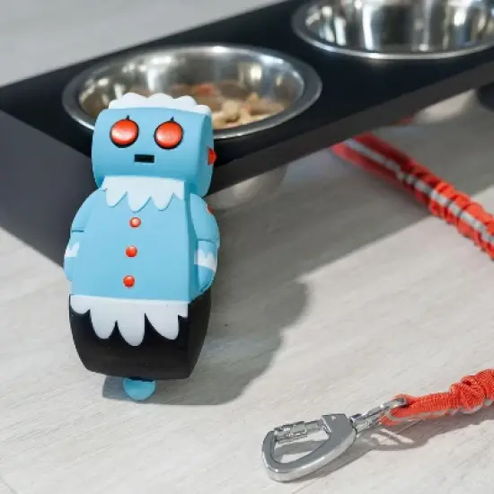 Crowded Coop, LLC The Jetsons Rosie the Robot 6.5 Inch Silicon Squeaker Dog Chew Toy image {5}