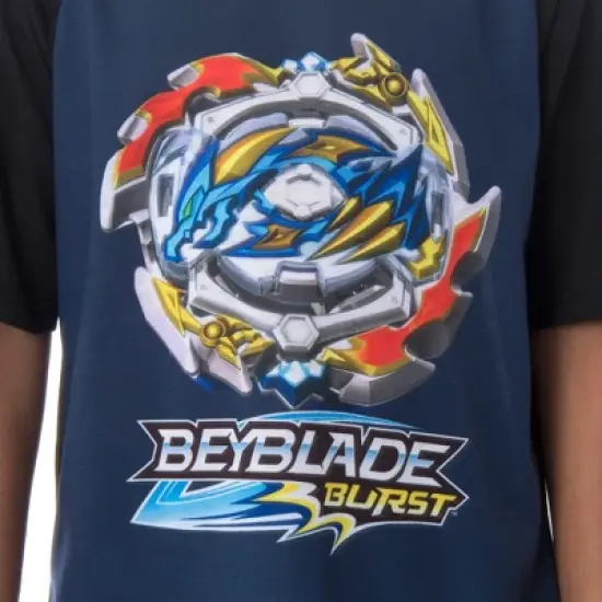 Beyblade Burst Boys' Spinner Tops 2 Piece Shorts And T-Shirt Pajama Set Beyblade - Ace Dragon image {1}