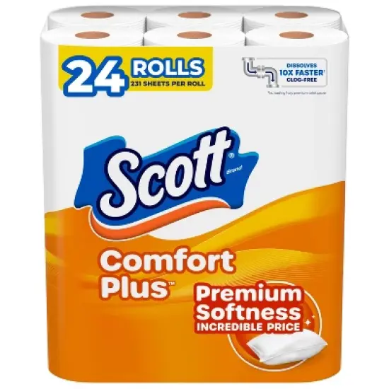 Scott Comfort Plus Toilet Paper image {10}