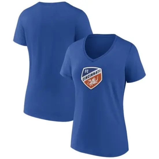 MLS FC Cincinnati Women's Top Ranking V-Neck Tank Top image {3}