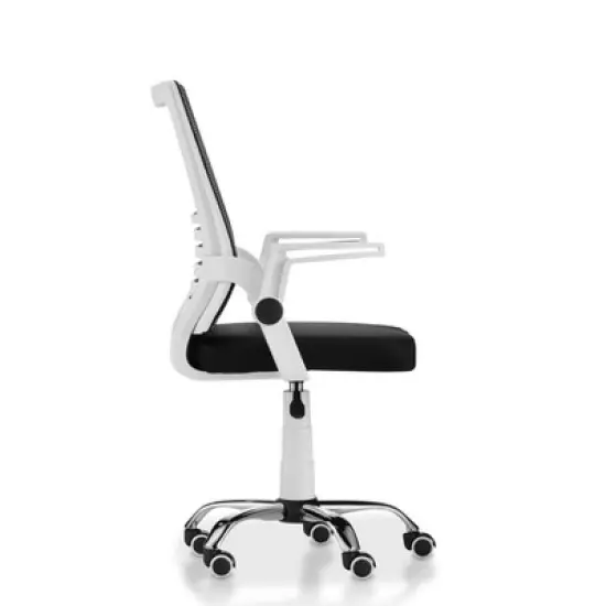Erwin Cushioned Mesh Office Chair White - miBasics image {3}