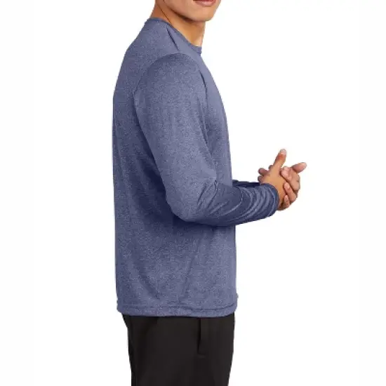 Mafoose Men's Long Sleeve Heather Contender Tee image {10}