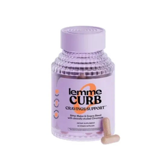 Lemme Curb Glucose and Cravings Support Capsules - 60ct image {6}