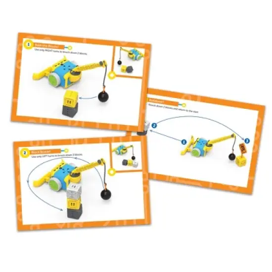 Learning Resources Botley Crashin' Construction Challenge, Kids Coding, Construction Set, STEM Toy, Ages 5+ image {2}