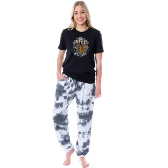 Supernatural Womens' Scoobynatural Ruh-Roh! Character Sleep Pajama Set Multicolored image {3}