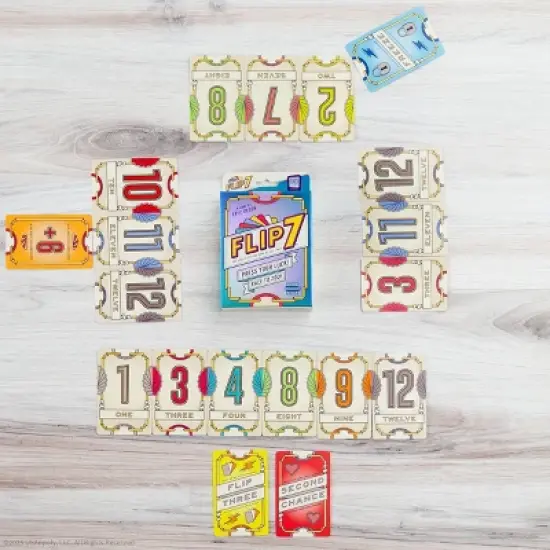 The Op Games FLIP 7 Card Game image {3}