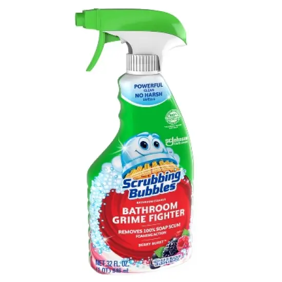 Scrubbing Bubbles Berry Burst Bathroom Grime Fighter - 32 fl oz image {9}
