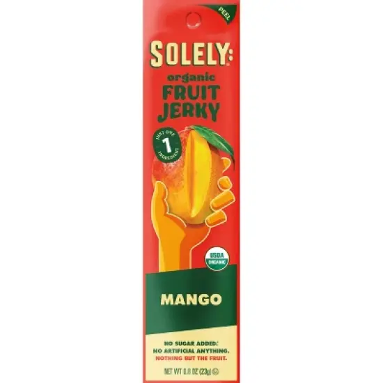 Solely Organic Mango Fruit Jerky - 0.8oz image {4}