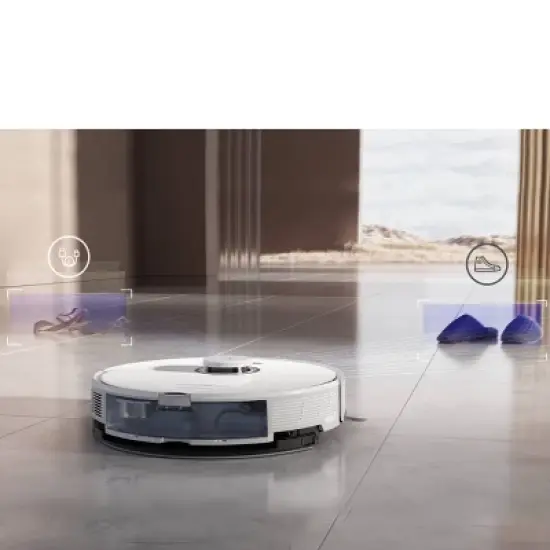 Roborock S8 Robot Vacuum and Mop White image {4}