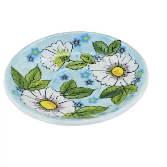 Blue Rose Polish Pottery 428 Millena Saucer image {3}