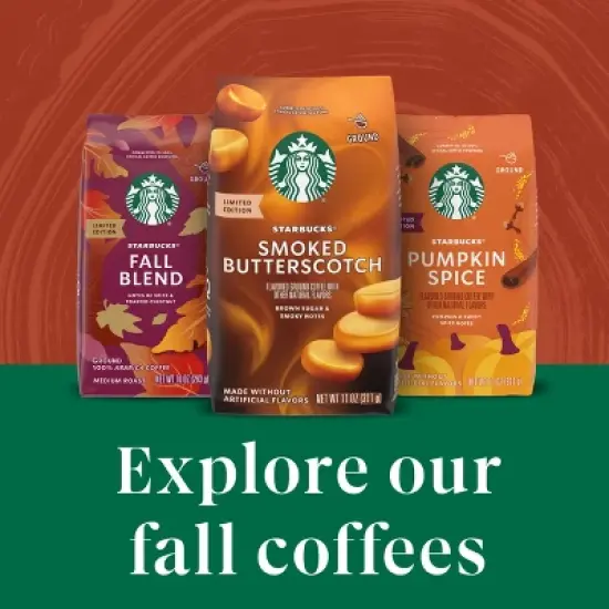 Starbucks Pumpkin Spice Light Roast Ground Coffee - 11oz image {5}