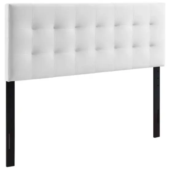 Queen Lily Biscuit Tufted Performance Velvet Headboard - Modway image {10}