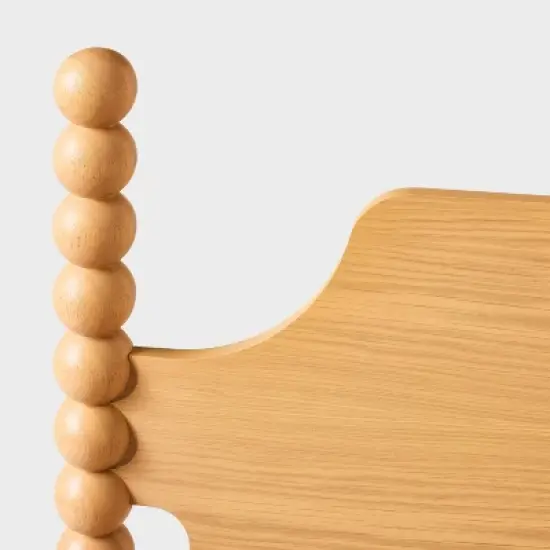 Modern Turned Wood Bed Brown - Threshold&trade; designed with Studio McGee image {4}