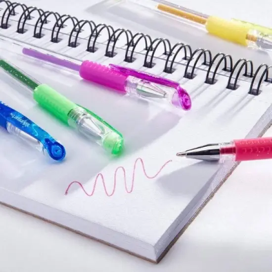 KINGART Gel Pens, Soft Grip, 80 Glitter Colors image {6}