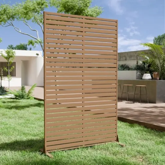 DSVIMOY 72" H&times;45" W Outdoor Privacy Screen Fence Screen Panels Wall Ultra Thick HDPE Wind Resistant for Outdoor Patio Balcony Backyard Garden image {9}