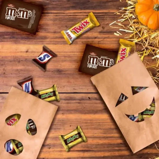 M&M's, Twix, Snickers, Milky Way Halloween Chocolate Variety Pack - 34.44oz/100ct image {4}