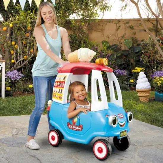 Little Tikes Cozy Ice Cream Truck Ride-On image {4}