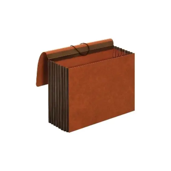 Pendaflex Heavy Duty Expanding Wallet with Flap & Cord Closure Letter Brown (CL1084GLHD) image {7}