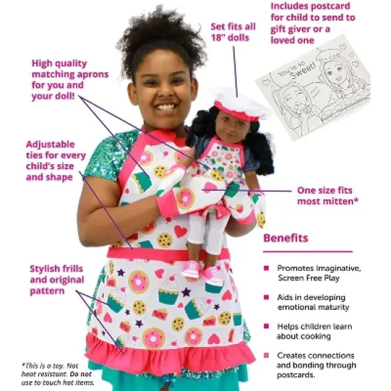 Playtime By Eimmie Playtime Pack Baking with Child Accessories image {3}