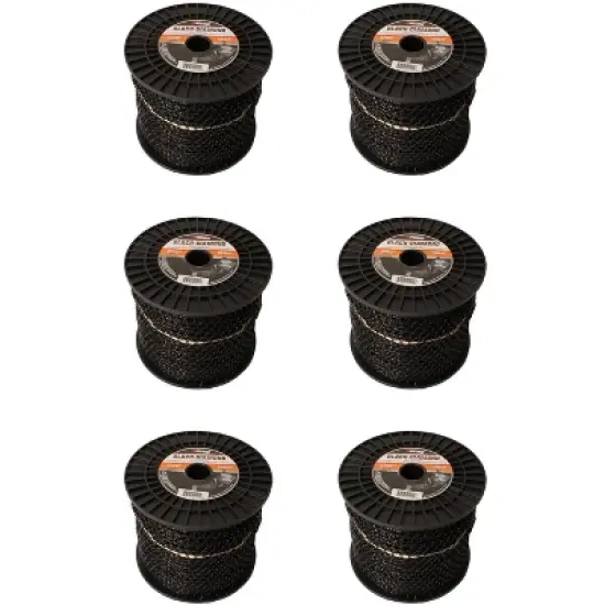 Echo Genuine 6-Pack of Black Diamond 1394ft Spool.095" (dia.) Trimmer Line 330095075-6PK image {1}