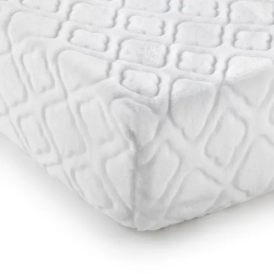 Blush Flower & Ivory Ogee 2pk Changing Pad Cover - Levtex Baby image {1}