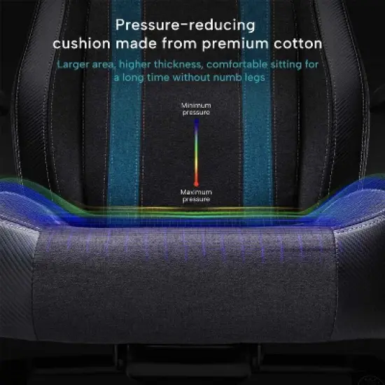 EUREKA ERGONOMIC HyperX Python II Gaming Chair image {11}