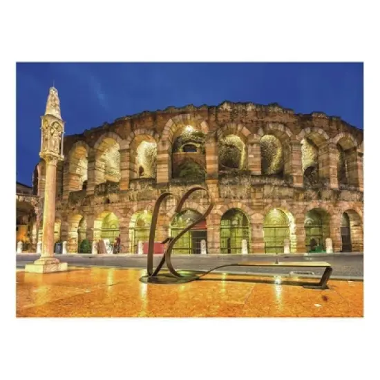 Wuundentoy Gold Edition: Roman Coliseum Jigsaw Puzzle - 500pc image {1}