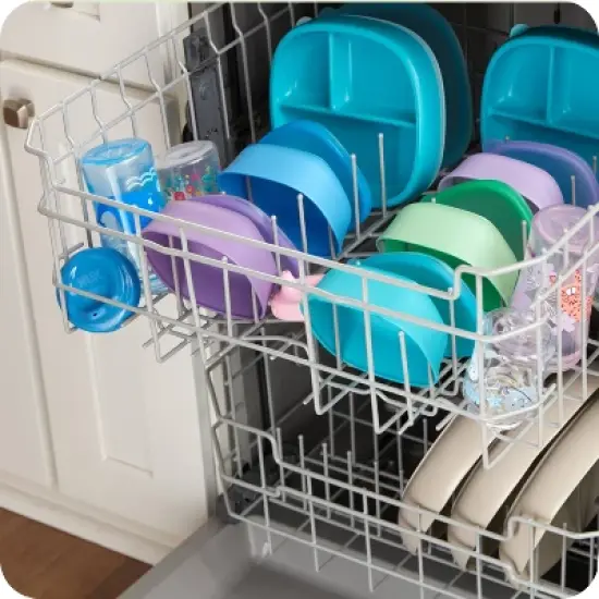 NUK Everlast Hard Spout Cup - Teal Blue - 10oz/2pk image {5}