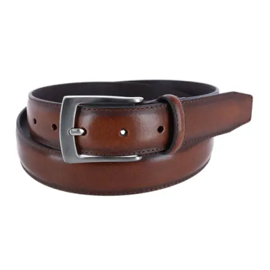 Rogers-Whitley Men's Hand Burnished Leather Belt image {3}