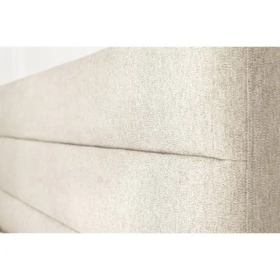 6pc Aurora Mid-Century Brown Bedroom Set with Upholstered Bed - Abbyson Living image {6}