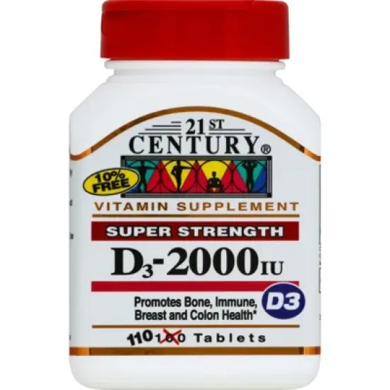 21st Century Vitamin D3 110 ea image {5}