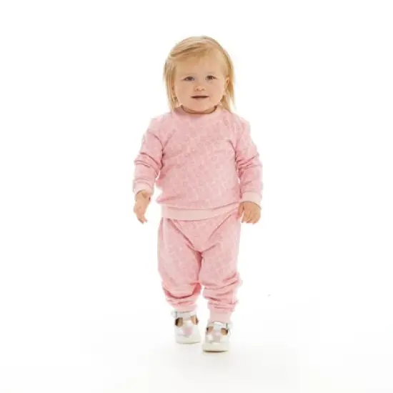 Andy & Evan  Infant  Girls Baby Sweat Set image {1}