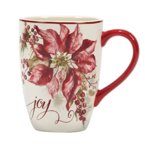 Certified International Set of 4 Winters Joy 22oz Mugs image {4}