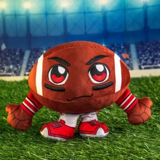 Bleacher Creatures Ohio State Buckeyes 8" Kuricha Football Sitting Plush image {3}