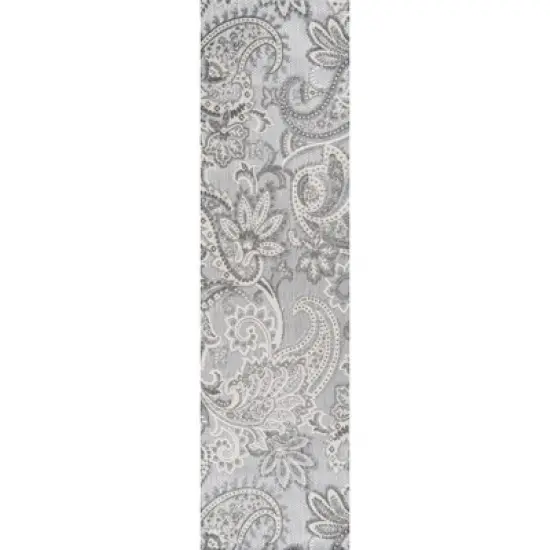 Julien Paisley High-Low Indoor/Outdoor Area Rug - JONATHAN Y  image {1}