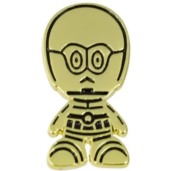 Seven20 Star Wars C-3PO Stylized 7 Inch Plush With Enamel Pin image {2}
