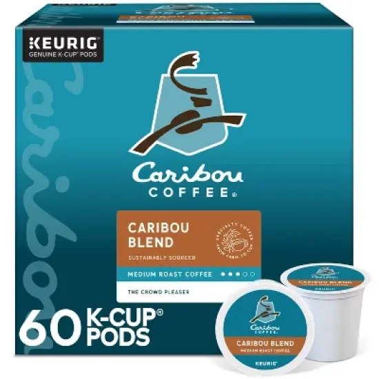 Caribou Coffee Caribou Blend Medium Roast Keurig K-Cup Coffee Pods image {10}