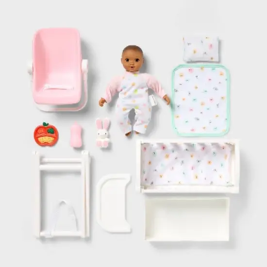 8" Little Baby Doll Set - Gigglescape&trade; image {5}