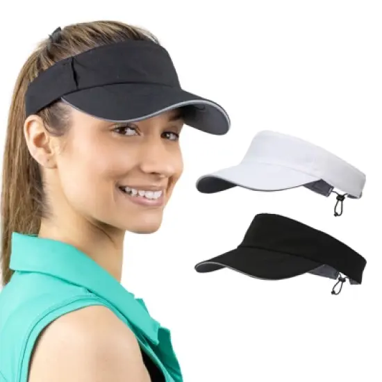 TrailHeads Women&rsquo;s Sun Visor Hat - Summer Visors for Running, Tennis, Golf, Softball, Workouts image {12}
