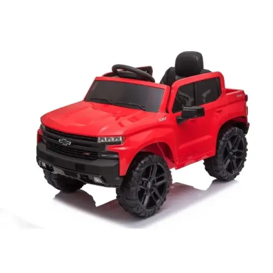 Kids Ride on Truck，12V Electric Ride on Car，Electric Vehicle with Remote Control, MP3/Bluetooth, Spring Suspension, LED Light image {8}