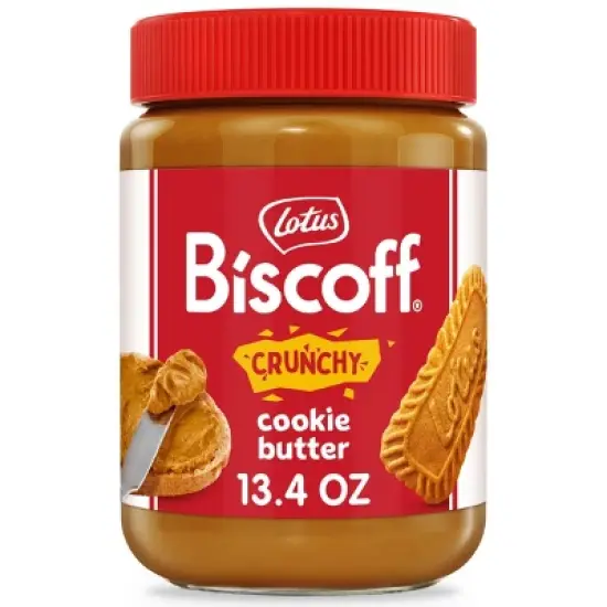 Biscoff Crunchy Cookie Butter Spread - 13.4oz image {5}
