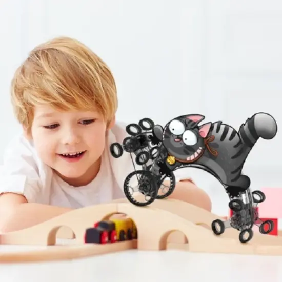 Playsteam Climbing Cat & Hopping Mouse image {2}