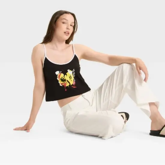 Women's Wu Tang Graphic Tank Top - Black image {3}