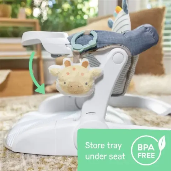 Ingenuity 2-in-1 Prop Spot Booster Seat - Chambray image {10}