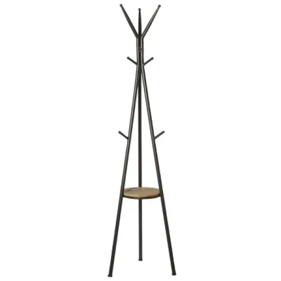 Modern Tripod Coat Rack Gray - Olivia & May image {2}