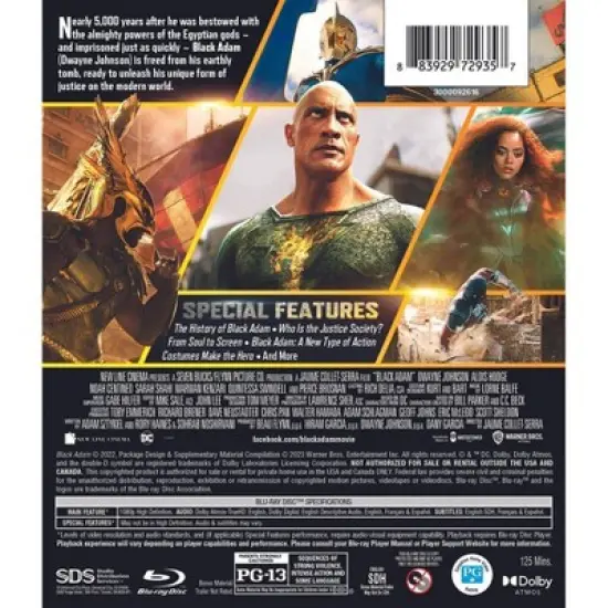 Black Adam (Blu-ray) image {2}
