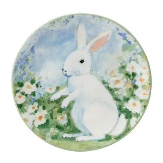 Certified International (Set of 4) 9" Easter Morning Dessert Plates image {4}