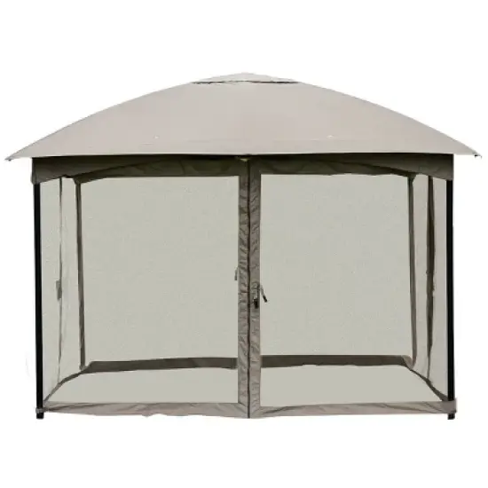 Tangkula 11.5FT Patio Gazebo Canopy Tent Wedding Party Shelter Awning Mosquito Netting image {7}