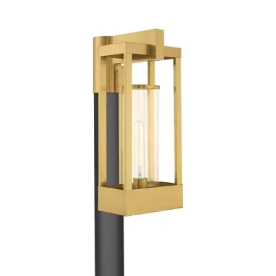 Livex Lighting Delancey 1 - Light Wall Light in  Satin Brass image {2}