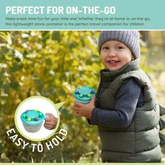 Melii Abacus Snack Container - Blue image {5}